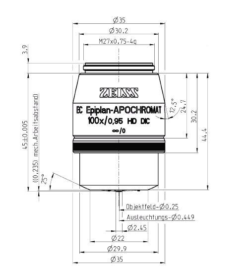 Carl Zeiss Microscopy, LLC - Objective Assistant - Objective Carl Zeiss Microscopy, LLC - Objective Assistant - Objective