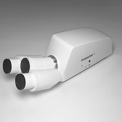 Binocular tube 25°/22 with integrated camera 8MP