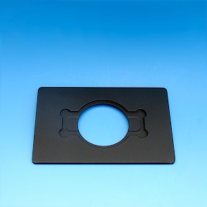 Mounting frame for Petri dishes d=54 mm and specimen slides 76x26 mm