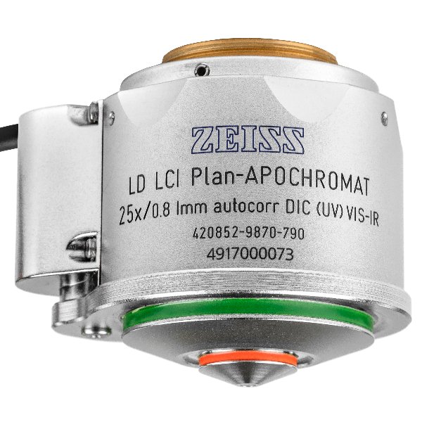 Objective LD LCI Plan-Apochromat 25x/0.8 Imm autocorr DIC M27