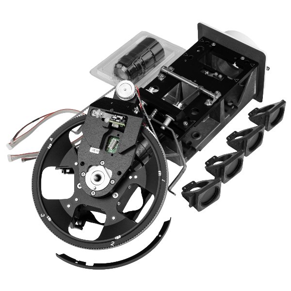 Product image of Iluminación de luz incidente con revólver reflector quíntuple mot. P&C