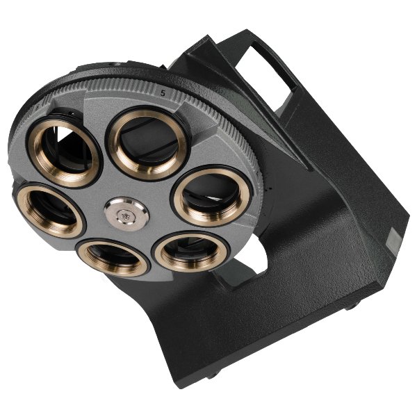 6-position objective nosepiece, HD DIC M27 cod.