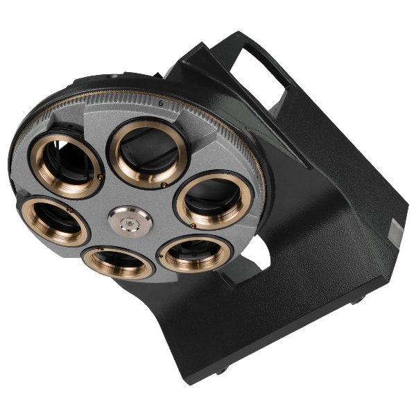 6-position objective nosepiece, HD DIC M27 mot. ACR