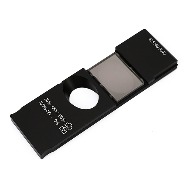 Slider with Beam Splitter 20/80% for Intermediate Phototube