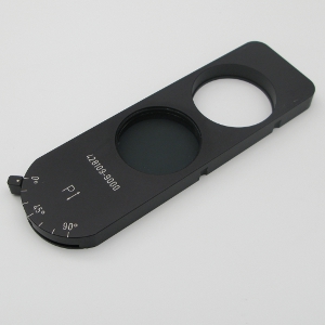 Polarizer slider D 10x46 mm, 90° rotatable