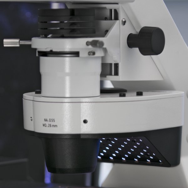LD condenser 0.55 mot.; AI Sample Finder