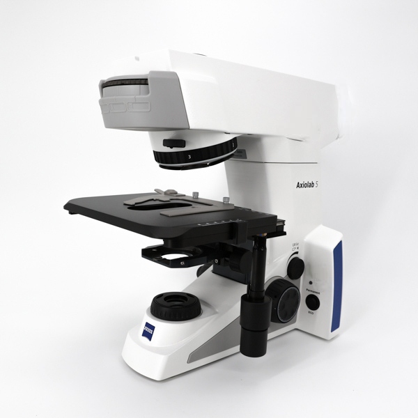 Microscope stand Axiolab 5, TL, 5x H encoded, mechanical stage 75x50 R