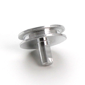 Stub SEM con superficie 1/2" e pin 1/8", 10 pz. (D)