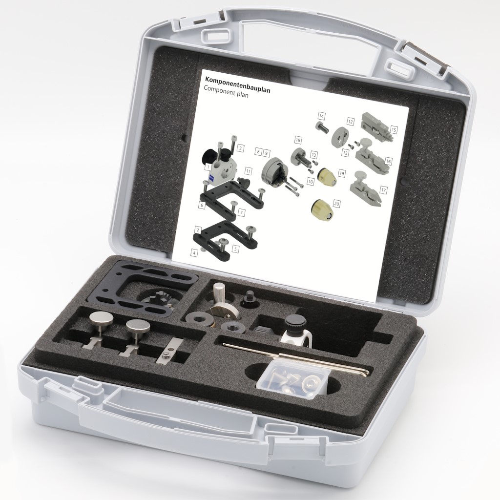 Specimen holder kit with rotary axis manual (D)