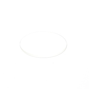 Clear glass plate, D=120 mm