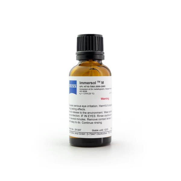 Immersion oil Immersol M, oiler 20 ml