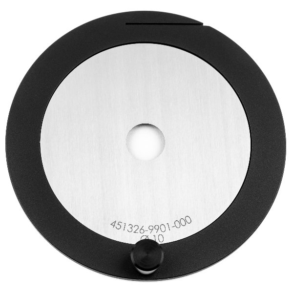 Diaphragme de platine fixe métallique, D=72 mm, d=10 mm