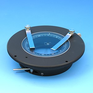 Rotating Pol stage for stereomicroscopes