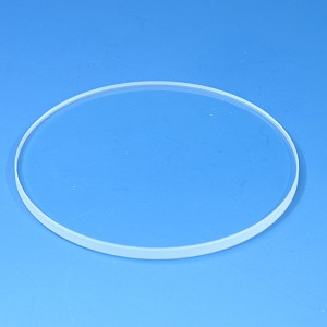Clear glass plate