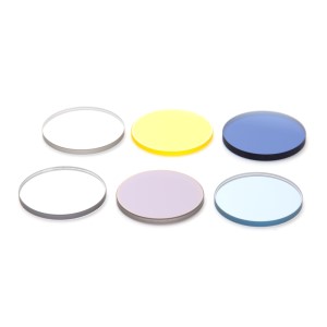 Filter set transm. light with neutral-density and color filters, d=25